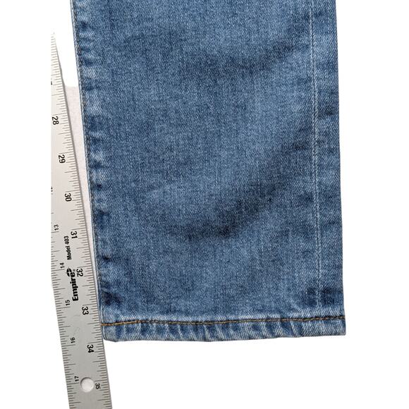 AG Tellis Modern Slim Jeans 30x34 Light Wash Stretch Denim Adriano Goldschmied - Picture 8 of 10